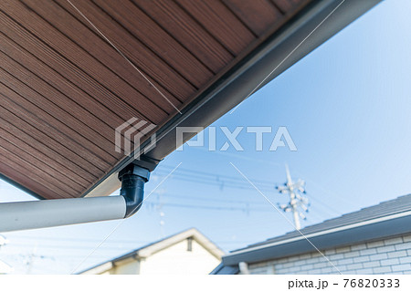 木目調の軒天井 注文住宅 木目調の軒天井 注文住宅 76820333