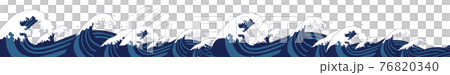 想像日本海波濤洶湧的頁腳插圖 76820340