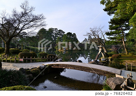兼六園　徽軫灯籠「ことじとうろう」 76820402
