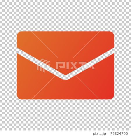 電子郵件、查詢和聯繫人的圖標插圖(漸變繪製版本) 電子郵件、查詢和聯繫人的圖標插圖(漸變繪製版本) 76824700