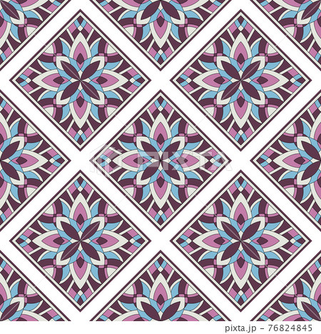 Culture ethnic pattern, outline hand drawn style 76824845