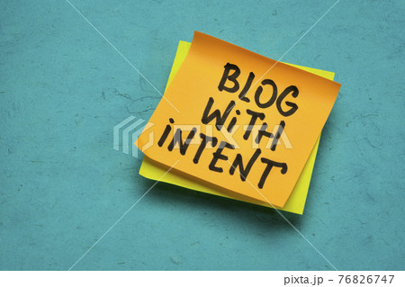 blog with intent advice or reminder 76826747