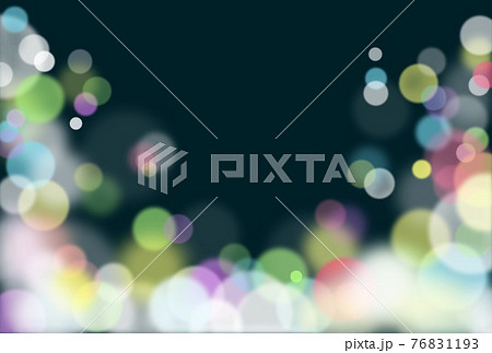 イルミネーション・ネオンライトのキラキライメージ背景 イルミネーション・ネオンライトのキラキライメージ背景 76831193