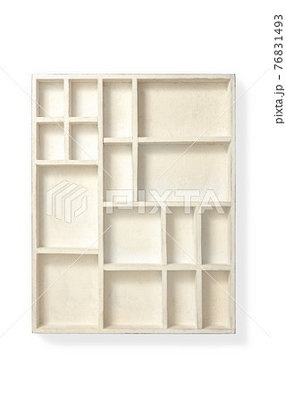 木製の飾り棚 木製の飾り棚 76831493