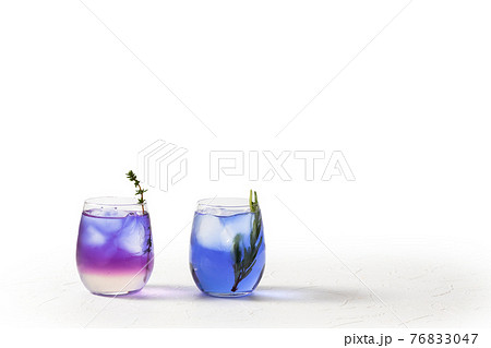 青いハーブティー Butterfly Pea blue flower herbal tea 青いハーブティー Butterfly Pea blue flower herbal tea 76833047