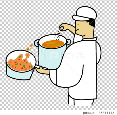 Cook cooking Cook cooking 76833442