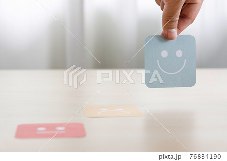 medical and Health choosing feedback rating happy good to review experience care 76834190