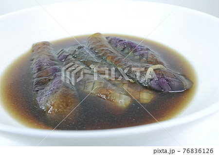茄子の煮浸し 茄子の煮浸し 76836126