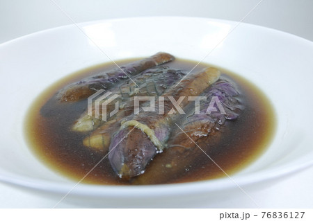 茄子の煮浸し 茄子の煮浸し 76836127