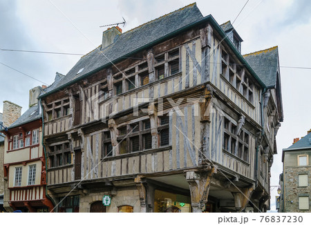 historic house in Dinan, France 76837230