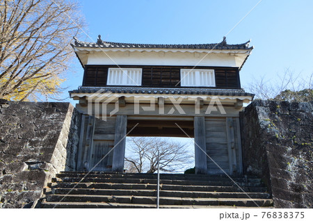 臼杵城の「畳櫓」(臼杵公園/大分県臼杵市) 臼杵城の「畳櫓」(臼杵公園/大分県臼杵市) 76838375