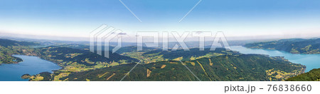 View from Schafberg mountain, Austria View from Schafberg mountain, Austria 76838660