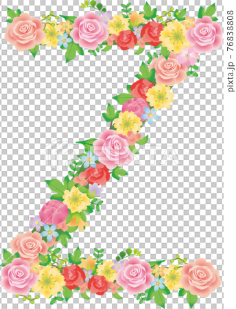 Z alphabet flower letter Z alphabet flower letter 76838808