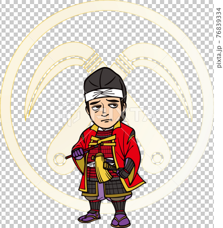 武装しても未だ悩む小早川秀秋【家紋】 76839334