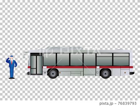 バスと運転手 76839793