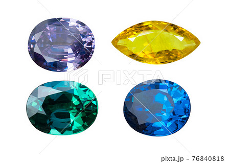Amethyst Jewel isolated against a grey background Amethyst Jewel isolated against a grey background 76840818