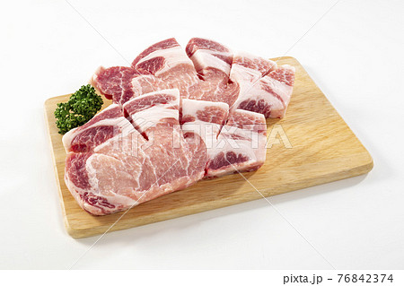 豚ロース肉 豚ロース肉 76842374