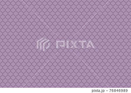 モロッカン柄 モロッコ柄 パターン 背景 模様 モザイク 壁紙 紫のイラスト素材