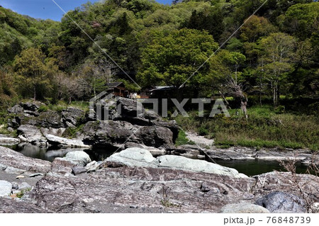 長瀞・虎岩(長瀞渓谷) 長瀞・虎岩(長瀞渓谷) 76848739