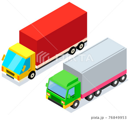 Vehicle for transpportation and shipping. Delivery of parcels by transport. Postal cargo trucks 76849953