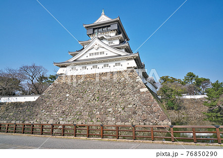 小倉城 福岡県北九州市小倉北区城内の写真素材