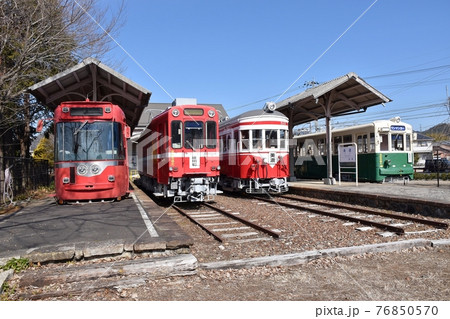旧名鉄美濃駅展示車両 旧名鉄美濃駅展示車両 76850570