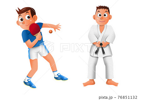 卓球,柔道,学生,高校生 76851132
