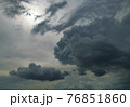 The beautiful sky with the rain clouds. 76851860