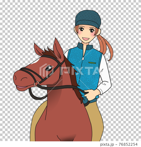 騎馬的婦女 騎馬的婦女 76852254