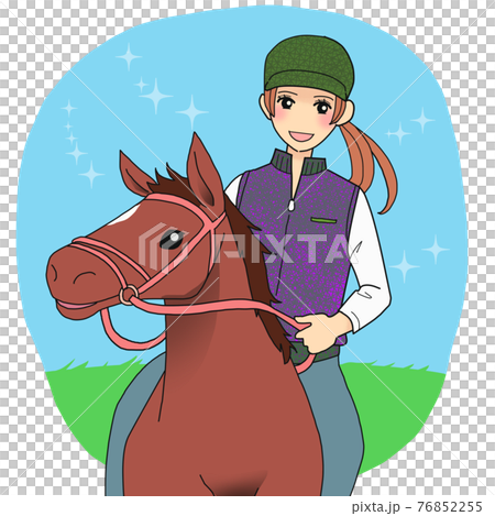 騎馬的婦女 騎馬的婦女 76852255