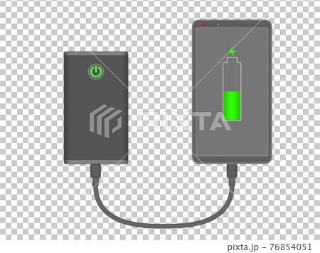 Smartphone charging Smartphone charging 76854051