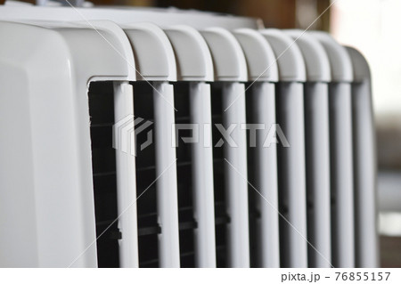 Air cooler radiator air conditioner with air flaps 76855157