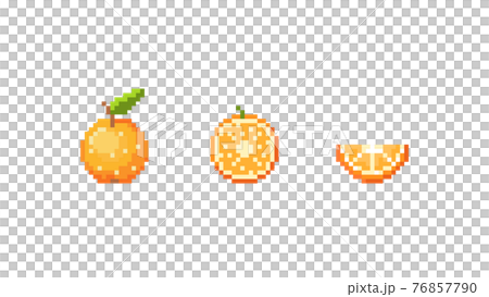 Pixel Art Orange Icon. 32x32 Pixels Stock Vector - Illustration of orange,  background: 180017798