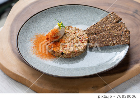 Plant based vegan cuisine. close up photo Plant based vegan cuisine. close up photo 76858006