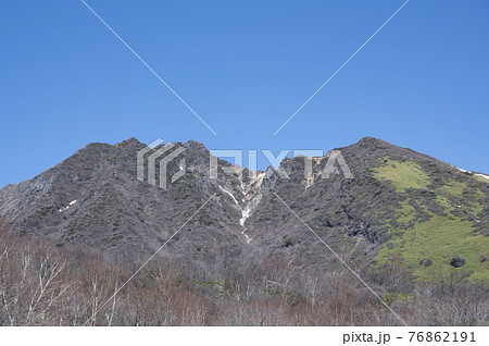 栃木県那須連山の風景(朝日岳) 栃木県那須連山の風景(朝日岳) 76862191