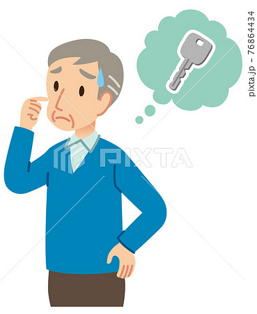 もの忘れする高齢者 疑問 もの忘れする高齢者 疑問 76864434