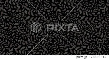 スタイリッシュな植物パターン スタイリッシュな植物パターン 76865615