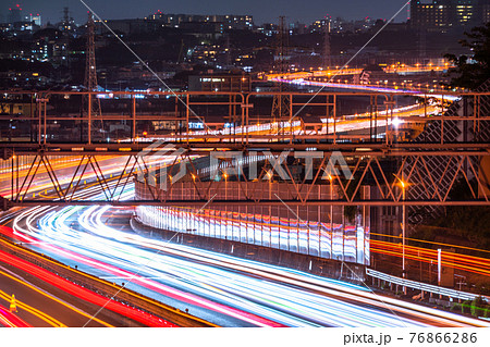 《東京都》交通物流イメージ・東名高速《東京インター付近》 《東京都》交通物流イメージ・東名高速《東京インター付近》 76866286