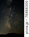 夏の天の川とペルセウス座流星群 76866300