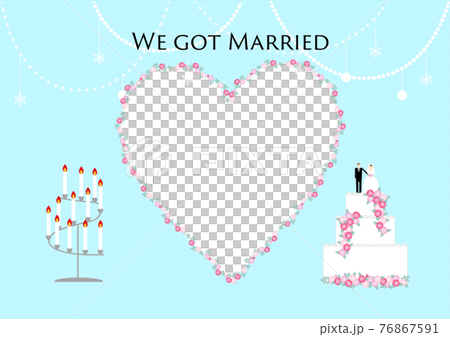 結婚式 写真用フレーム 結婚式 写真用フレーム 76867591