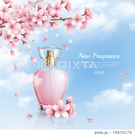 Sakura Fragrance Realistic Backgroundのイラスト素材 Sakura Fragrance Realistic Backgroundのイラスト素材