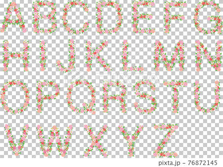 字母花字母 76872145