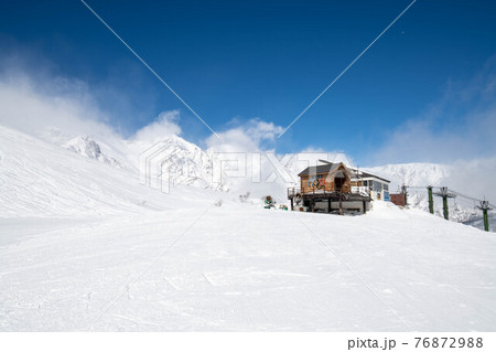 快晴雪山白馬八方尾根スキー場 76872988