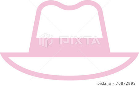 帽子アイコンイラストのイラスト素材