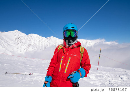 快晴雪山白馬八方尾根1800m銀世界 快晴雪山白馬八方尾根1800m銀世界 76873167