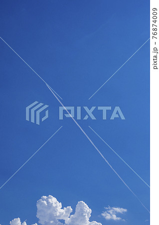 飛行機雲 飛行機雲 76874009