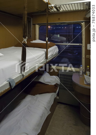 ザグレブ~ベオグラード 国際夜行列車の車内 ザグレブ~ベオグラード 国際夜行列車の車内 76874033