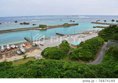 宮古島の絶景スポット 東平安名崎 宮古島の絶景スポット 東平安名崎 76874189