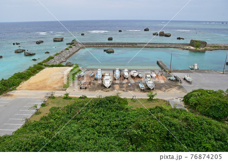 宮古島の絶景スポット　東平安名崎 76874205