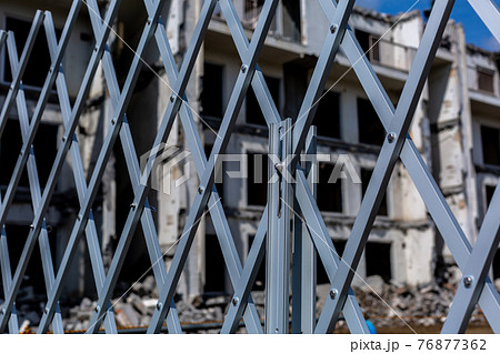 解体工事現場 解体工事現場 76877362